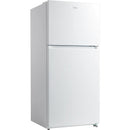 Midea 20.5 cu. ft. Freestanding Top Freezer Refrigerator MRT21D2BWW IMAGE 1