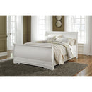  Signature Design by Ashley Anarasia B129B9 6 pc Queen Sleigh Bedroom Set IMAGE 2