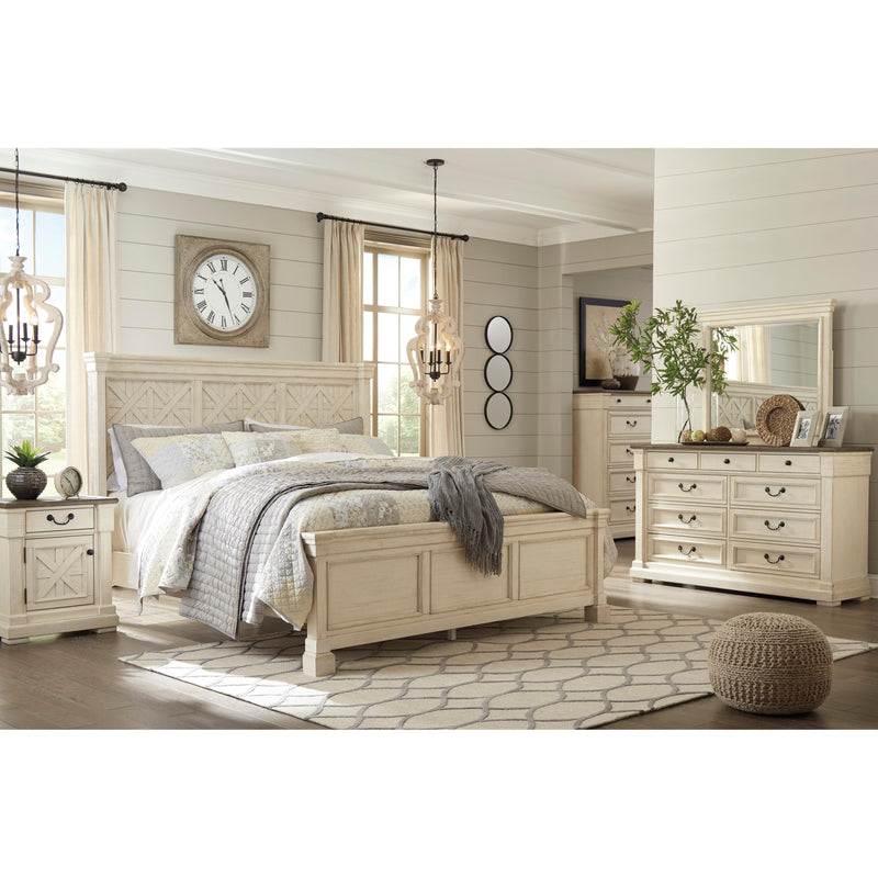 Signature Design by Ashley Bolanburg B647B22 8 pc King Panel Bedroom Set IMAGE 2