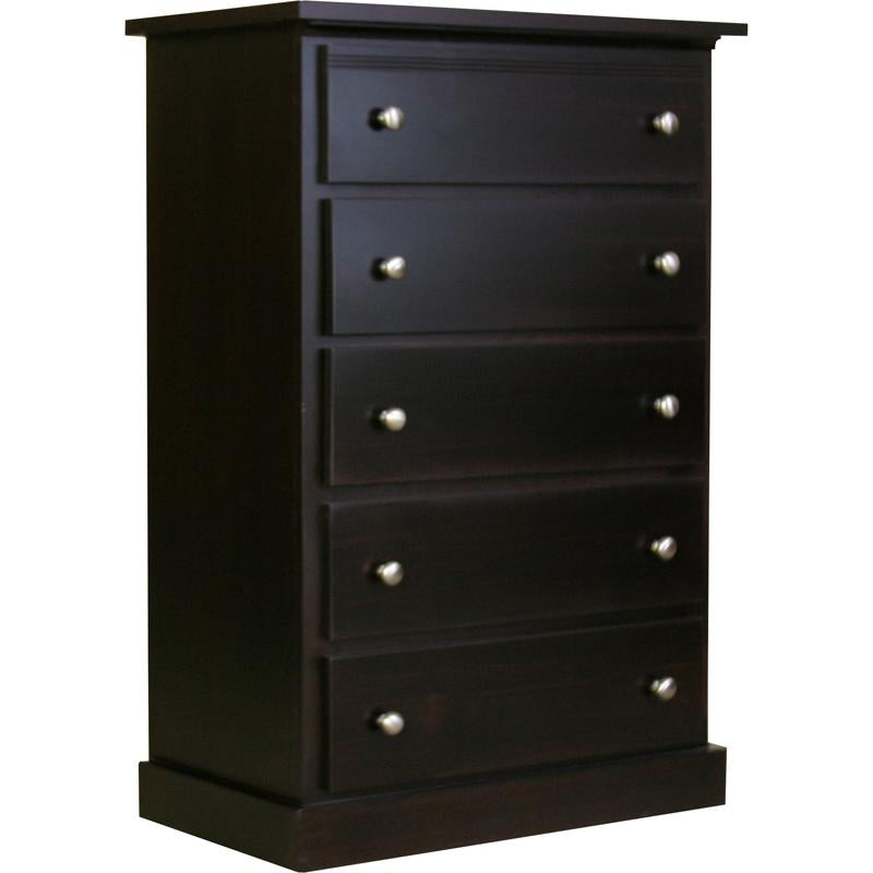 Mako Wood Furniture Decora 5-Drawer Chest 600-30 IMAGE 1