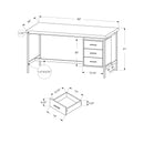 Monarch Desk I 7046 IMAGE 5