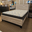 Two-Toned Queen Panel Bed
