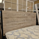 Two-Toned Queen Panel Bed