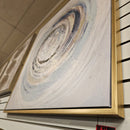 40" X 40" Oil Painting Swirl Wall Art