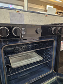 Samsung BESPOKE 30" 6.3 cu ft. Range in White Glass