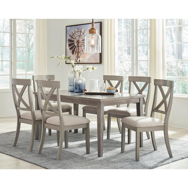 Signature Design by Ashley Parellen D291D6 7 pc Dining Set IMAGE 1