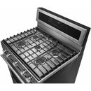 KitchenAid 30-inch Freestanding Gas Range KFGG500ESS IMAGE 2