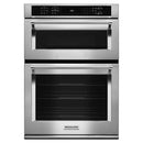  KitchenAid 30-inch, 6.4 cu.ft. Built-in Combination Wall Oven with Convection Technology KOCE500ESS IMAGE 1