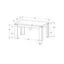 Monarch Dining Table I 1056 IMAGE 5