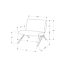 Monarch Stationary Fabric Accent Chair I 8137 IMAGE 5