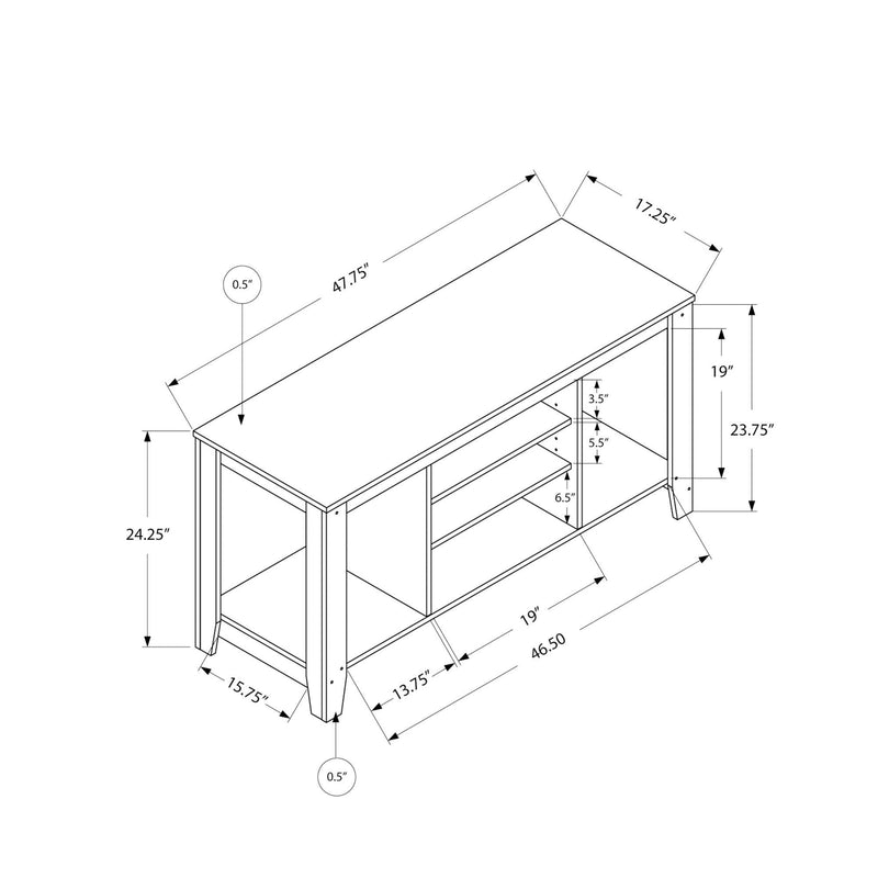 Monarch TV Stand with Cable Management I 3529 IMAGE 5