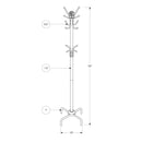 Monarch Coat Racks Coat Rack I 2006 IMAGE 5