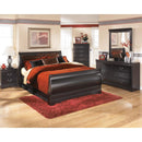 Signature Design by Ashley Huey Vineyard B128B15 7 pc Queen Sleigh Bedroom Set IMAGE 1
