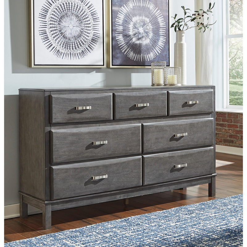 Signature Design by Ashley Caitbrook B476B8 5 pc Queen Bookcase Storage Bedroom Set IMAGE 3