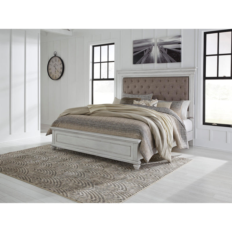 Benchcraft Kanwyn B777B16 6 pc Queen Upholstered Panel Bedroom Set IMAGE 2