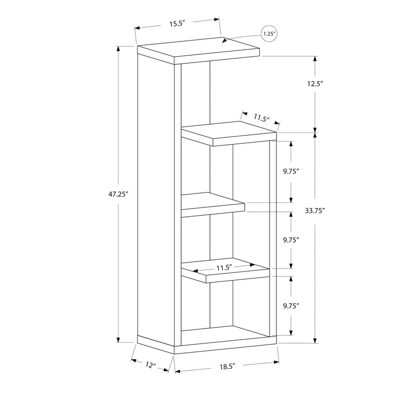 Monarch Bookcase I 2467 IMAGE 5