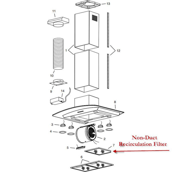 Broan Ventilation Accessories Filters S99527023 IMAGE 1