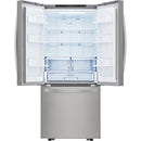  LG 30-inch, 21 cu.ft. Freestanding French 3-Door Refrigerator with Smart Cooling® System LFCS22520S IMAGE 2
