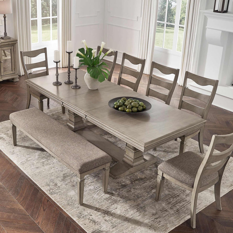 Signature Design by Ashley Lexorne D924 6 pc Dining Set IMAGE 2