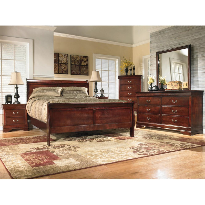 Signature Design by Ashley Alisdair B376B21 5 pc King Sleigh Bedroom Set IMAGE 1