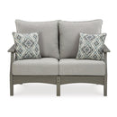  Signature Design by Ashley Visola P802P1 4 pc Outdoor Seating Set IMAGE 4