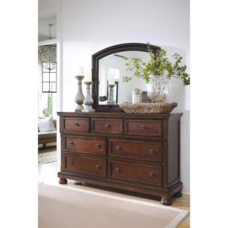  Millennium Porter B697B38 8 pc Queen Panel Bedroom Set IMAGE 3