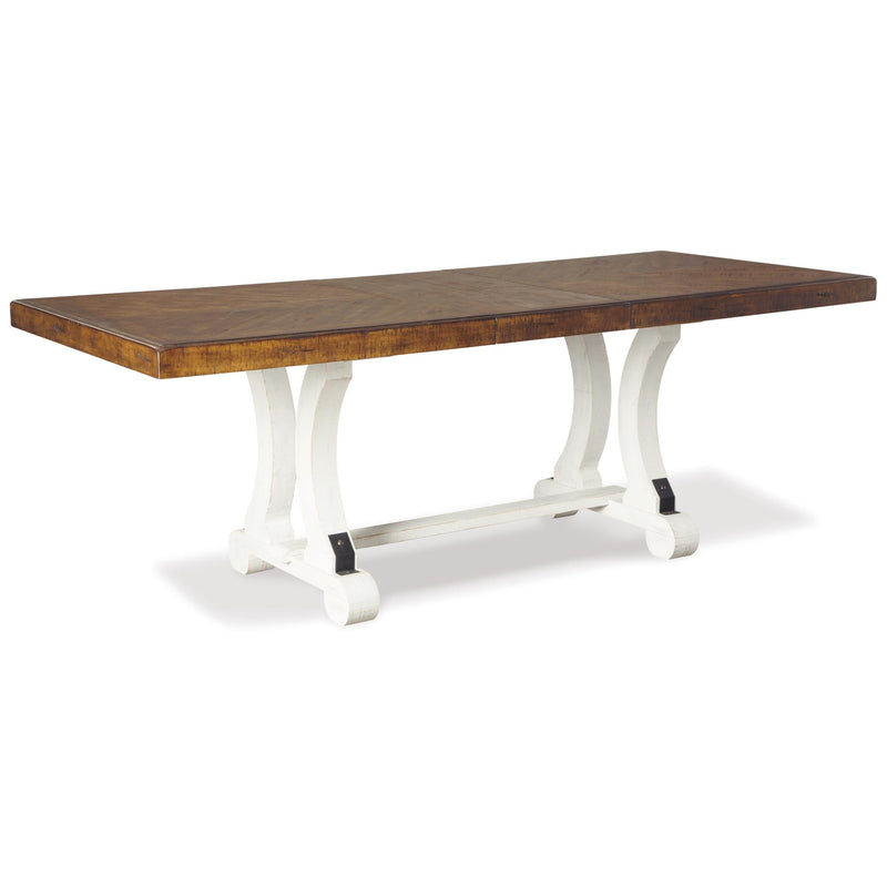  Signature Design by Ashley Valebeck D546D7 9 pc Dining Set IMAGE 3
