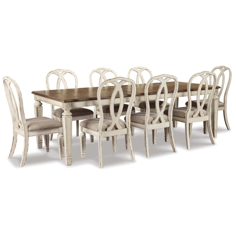 Signature Design by Ashley Realyn D743D19 9 pc Dining Set IMAGE 1