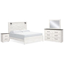  Signature Design by Ashley Gerridan B1190B10 6 pc King Panel Bedroom Set IMAGE 1