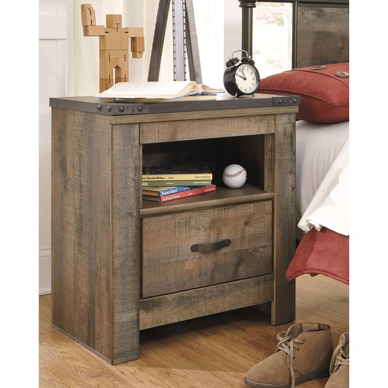 Signature Design by Ashley Trinell B446B78 6 pc Full Panel Bedroom Set IMAGE 14