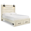  Signature Design by Ashley Cambeck B192B74 6 pc Queen Panel Bedroom Set IMAGE 6
