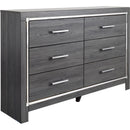  Signature Design by Ashley Lodanna B214B16 6 pc Queen Panel Bedroom Set IMAGE 3