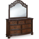  Signature Design by Ashley Lavinton B764B11 8 pc King Poster Bedroom Set IMAGE 3