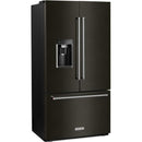 KitchenAid 36-inch, 23.8 cu. ft. Counter-Depth French 3-Door Refrigerator with Ice and Water KRFC704FBS IMAGE 8