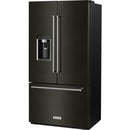 KitchenAid 36-inch, 23.8 cu. ft. Counter-Depth French 3-Door Refrigerator with Ice and Water KRFC704FBS IMAGE 9
