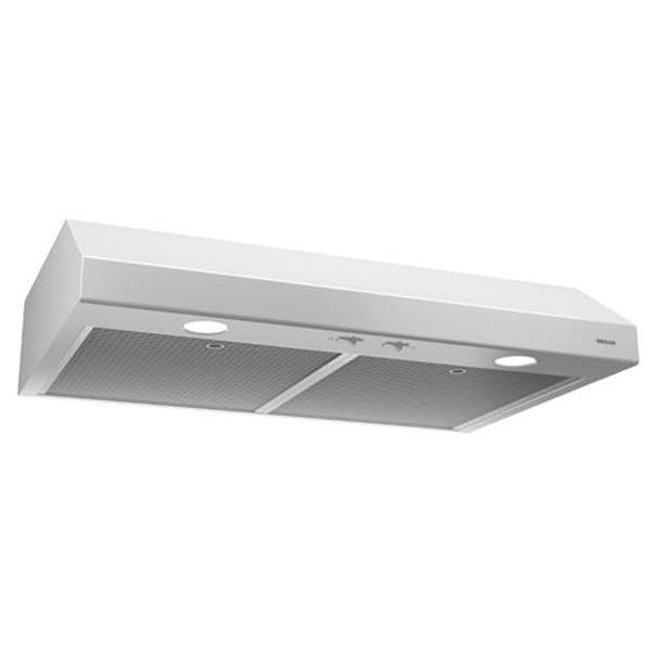 Broan 24-inch Glacier Series Under-Cabinet Range Hood BCS324WWC IMAGE 2