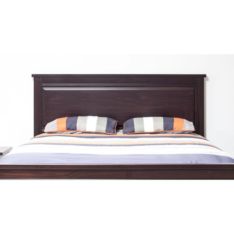 Mako Wood Furniture Decora Full Panel Bed 600-D/F-CH-HB/FB/R/SLT IMAGE 4