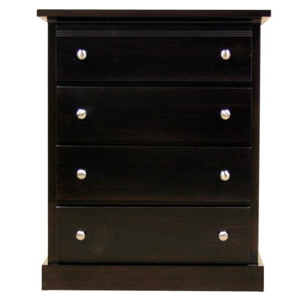 Mako Wood Furniture Decora 4-Drawer Chest 600-29 IMAGE 1