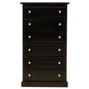Mako Wood Furniture Decora 6-Drawer Chest 600-31 IMAGE 1