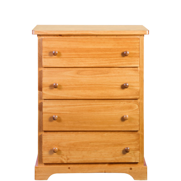 Mako Wood Furniture Polo 4-Drawer Chest 800-1400-30 IMAGE 1