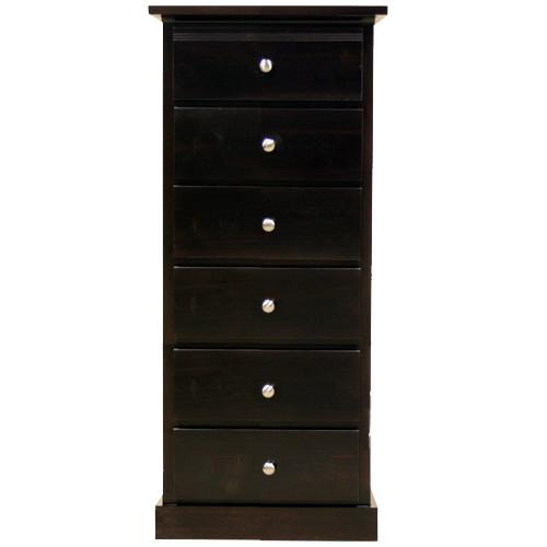 Mako Wood Furniture Decora 6-Drawer Chest 600-2004-6 IMAGE 1