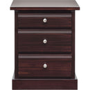 Mako Wood Furniture Decora 3-Drawer Nightstand 600-65 IMAGE 1