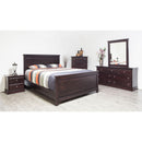  Mako Wood Furniture Decora 2-Drawer Nightstand 600-60-CH IMAGE 3