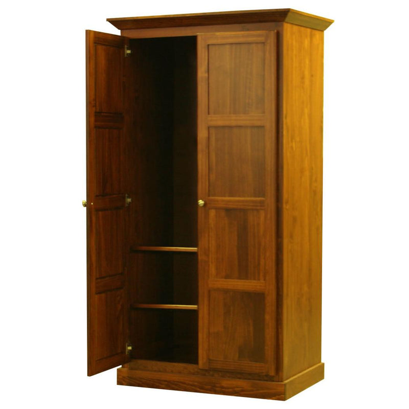 Mako Wood Furniture Polo Armoire 800-10-WRD IMAGE 2