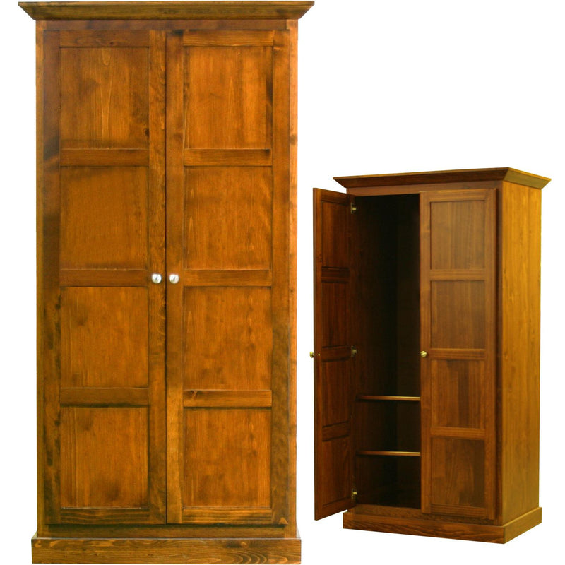 Mako Wood Furniture Polo Armoire 800-10-WRD IMAGE 3