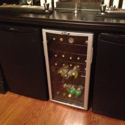 Danby 3.2 cu. ft. 35-bottle Freestanding Wine Cooler DWC350BLP IMAGE 2