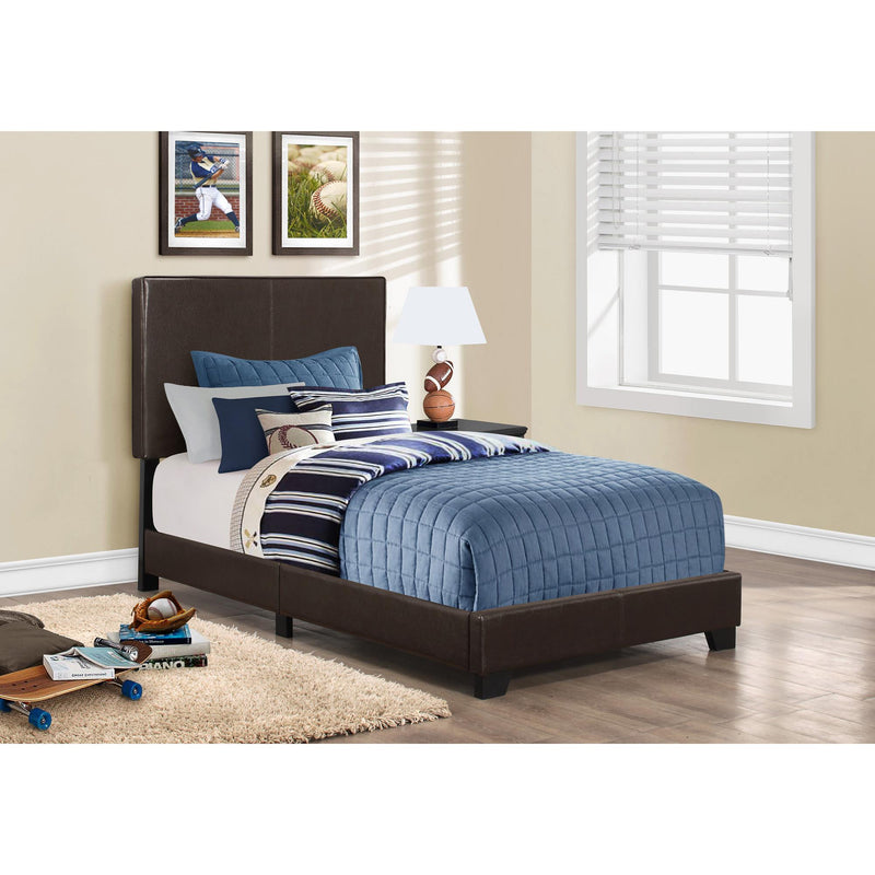 Monarch Twin Upholstered Panel Bed I 5910T IMAGE 2