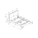 Monarch Twin Upholstered Panel Bed I 5911T IMAGE 5