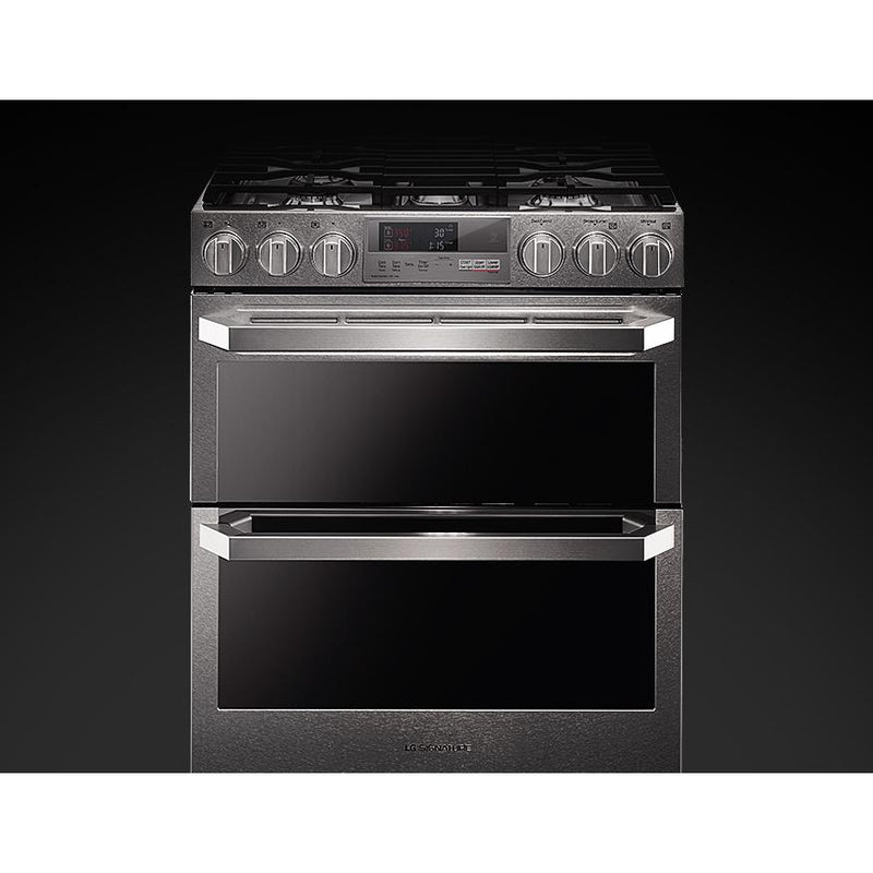 LG SIGNATURE 30-inch Slide-In Dual-Fuel Range with Infrared Heating™ System LUTD4919SN IMAGE 12