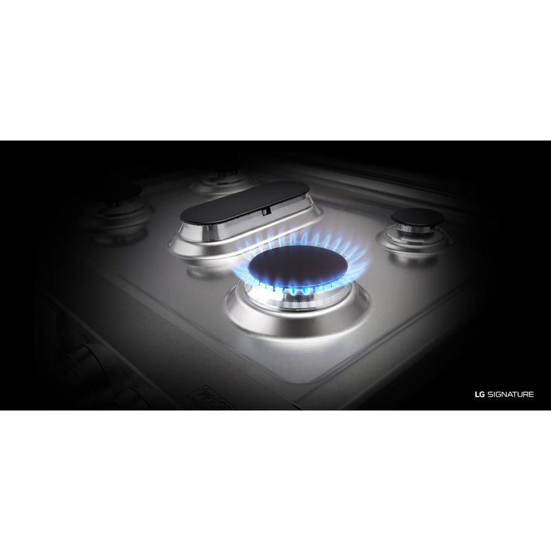 LG SIGNATURE 30-inch Slide-In Dual-Fuel Range with Infrared Heating™ System LUTD4919SN IMAGE 9